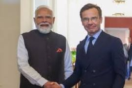 India and Sweden formally upgraded their bilateral relations to a strategic partnership